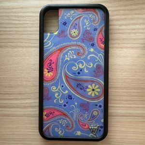 Wildflower iPhone XR Case Sweet Pea Paisley